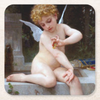 Cupid with a Butterfly, Bouguereau