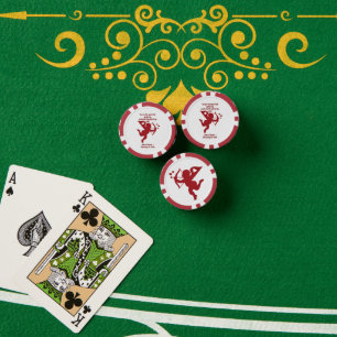 CUPID You are the spark that ignites my world and  Poker Chips