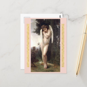 Cupidon, by Bouguereau Postcard