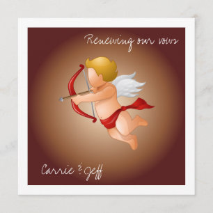Cupids and His Arrow Invitation