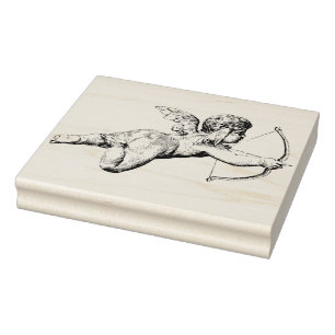Cupid's Arrow Rubber Stamp