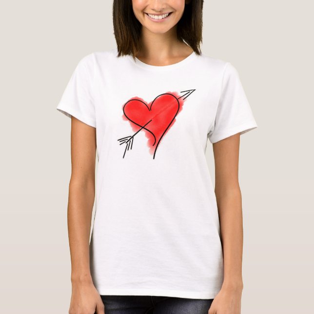 CUPID'S ARROW Women's T-Shirt (Front)