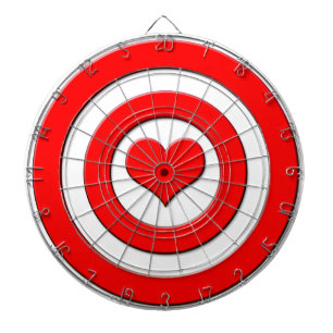 Cupid's Bullseye Dartboard