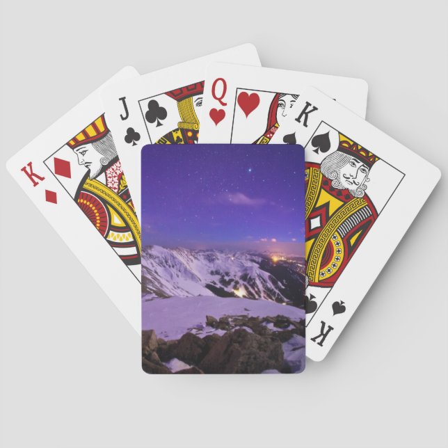 Cupid's Celestial View Playing Cards (Back)