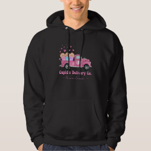 Cupid's Delivery Co Funny NICU Crew Valentines Day Hoodie