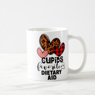 Cupids Favorite Dietary Aid Nurse Gift Valentines  Coffee Mug