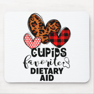 Cupids Favorite Dietary Aid Nurse Gift Valentines Mouse Mat