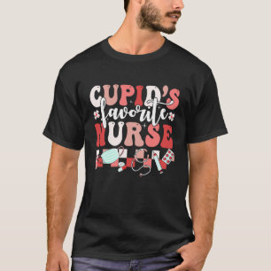Cupid's Favorite Nurse Valentine's Day Nurse Nursi T-Shirt