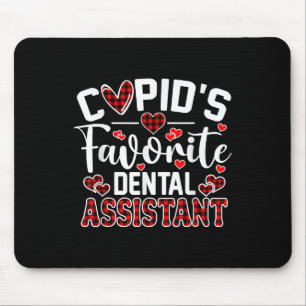 Cupids Favourite Dental Istant Funny Valentines Da Mouse Mat