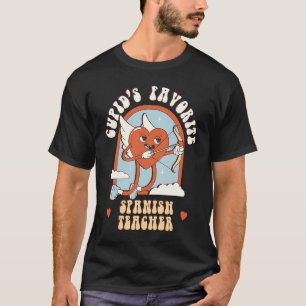 Cupid's Favourite Spanish Teacher Teacher Cute Gro T-Shirt