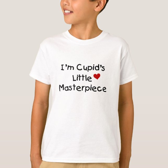 Cupid's Little Masterpiece T-Shirt (Front)