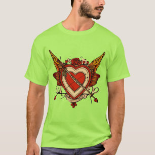 Cupid's Love Arrow T-Shirt Design