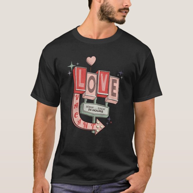 Cupid's Love Lodge Valentine's Day Xoxo Retro  Bab T-Shirt (Front)