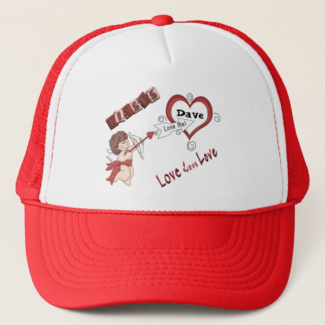 Cupids Love Trucker Hat (Front)