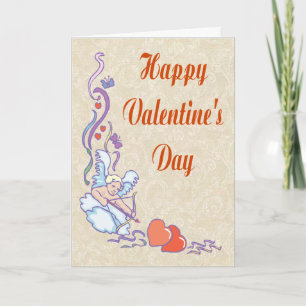 Cupids Love Valentine Card