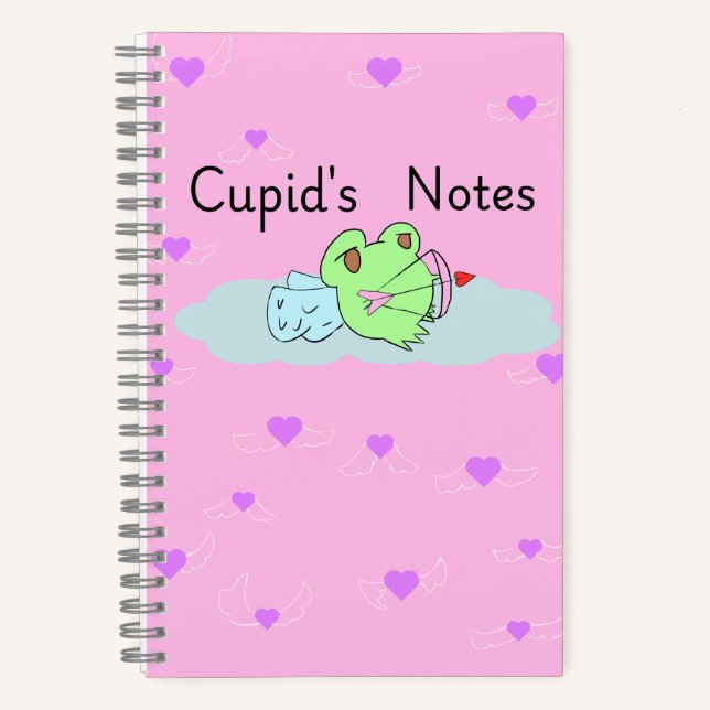 Cupid's notes notebook  (Front)