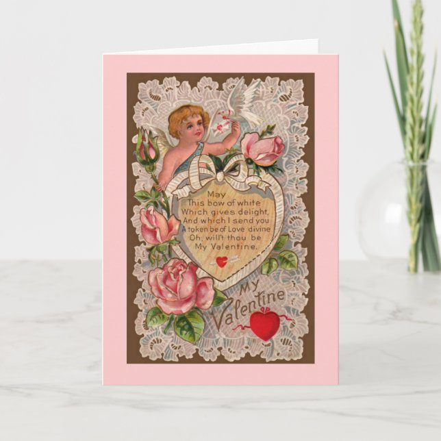 Cupid's Poem Card (Front)