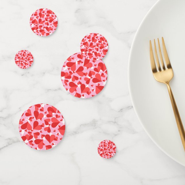 Cupids Red Confetti (Group)