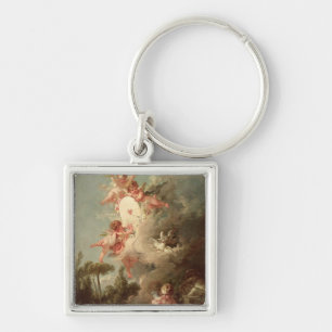 Cupid's Target, from 'Les Amours des Dieux' Key Ring