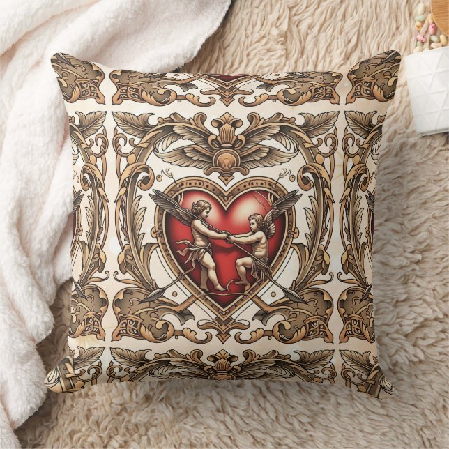 "Cupid's True Flight" Cushion (Blanket)
