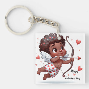 Cupid's Valentine's Day Key Ring