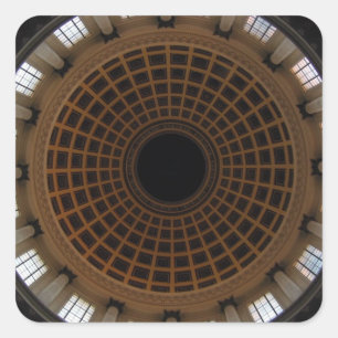 cupola square sticker