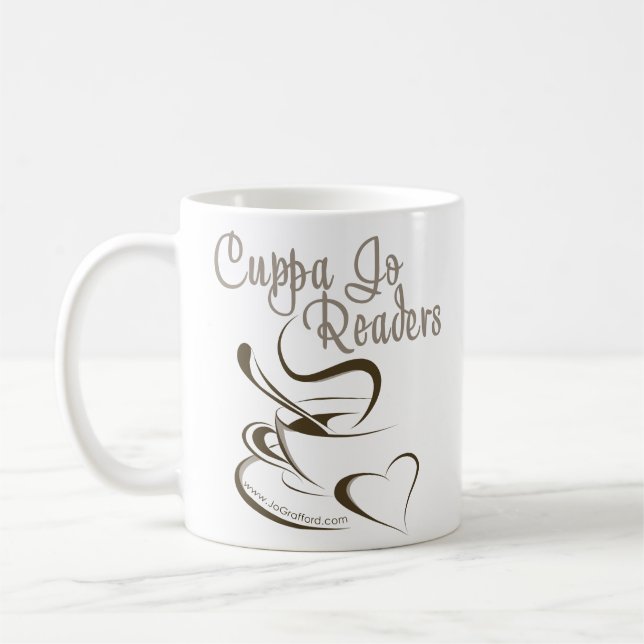 Cuppa Jo Readers Mug (Left)