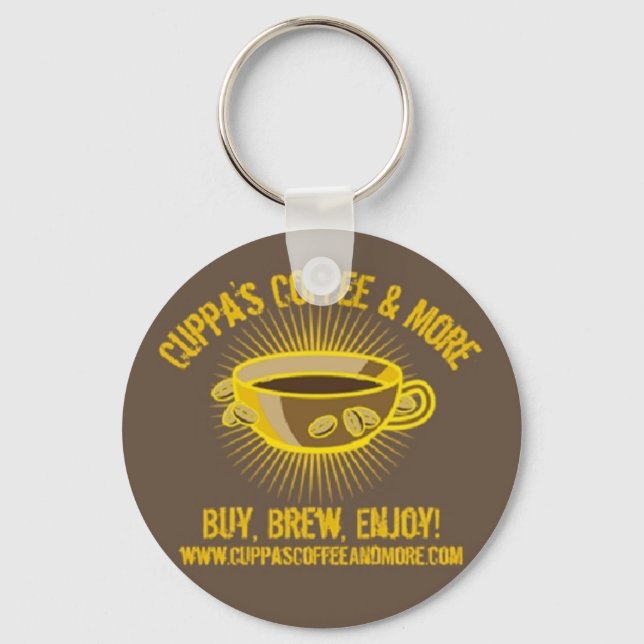 Cuppa Logo Keychain (Front)
