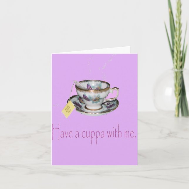 Cuppa Note Card (Front)