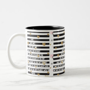 Cuppainspiration Love Does Two-Tone Coffee Mug