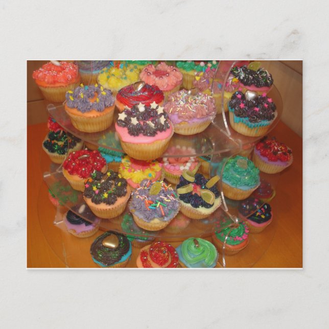 Cuppy cakes postcard (Front)