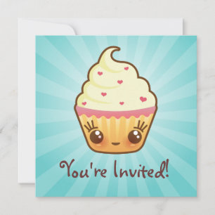 CuppyCakes Invitation