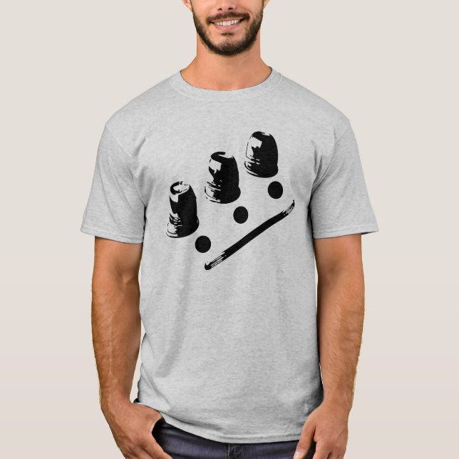 Cups and Balls T-Shirt (Front)