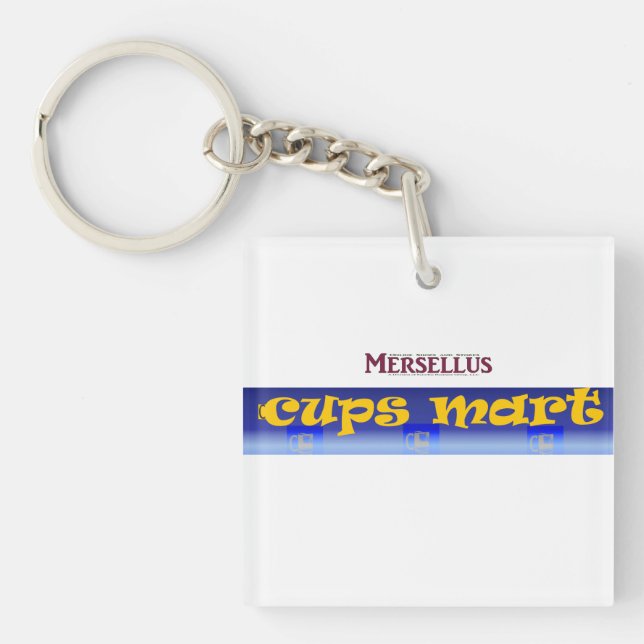 Cups Mart Logo Key Ring (Front)