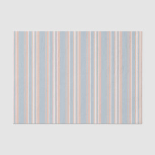 Cups Medley blue stripes 10lb Tissue Paper