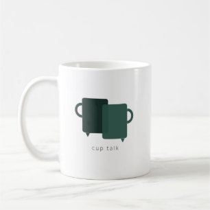 CupTalk Logo - Elevate Your Sip, Shop Now! Coffee Mug