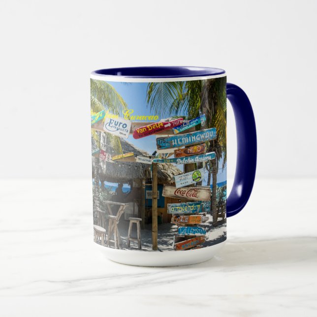 Curacao Beach Mug (Front Right)