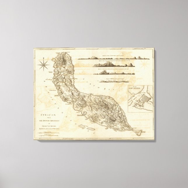 Curacao Canvas Print (Front)