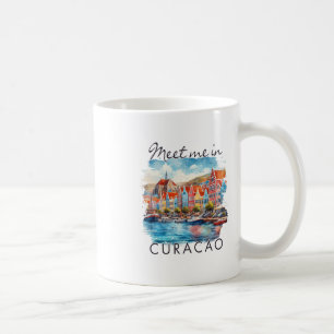 Curacao Caribbean Islands Travel Trip Meet Me In C Coffee Mug