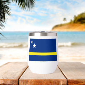 Curacao Country Vacation Flag National Patriotic