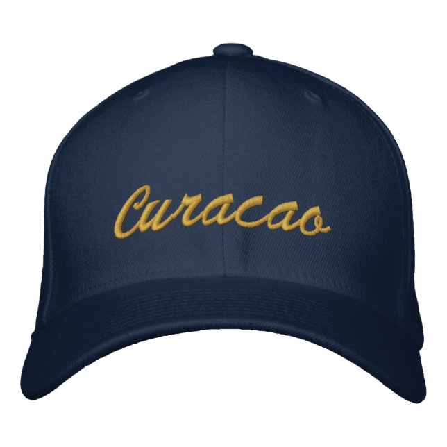 Curacao Embroidered Hat (Front)