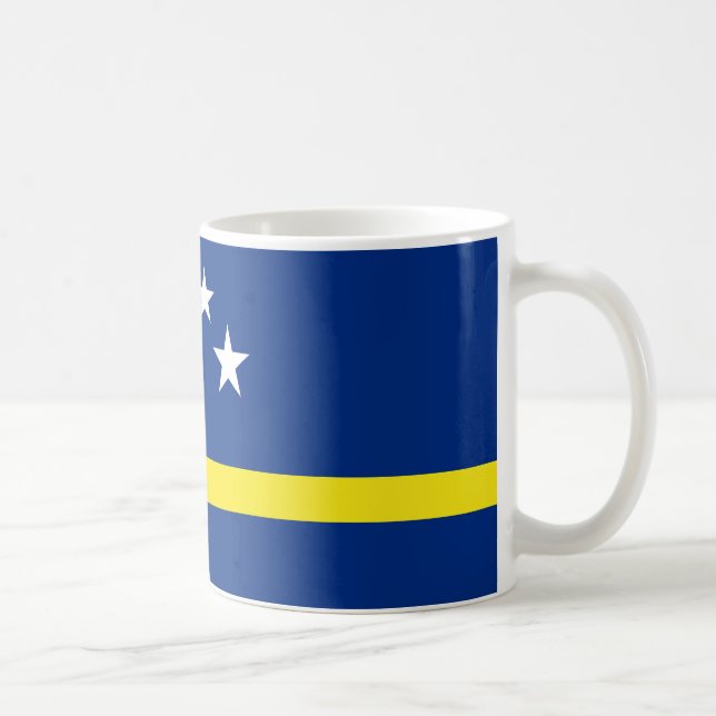 Curaçao Flag Ceramic Mug (Right)