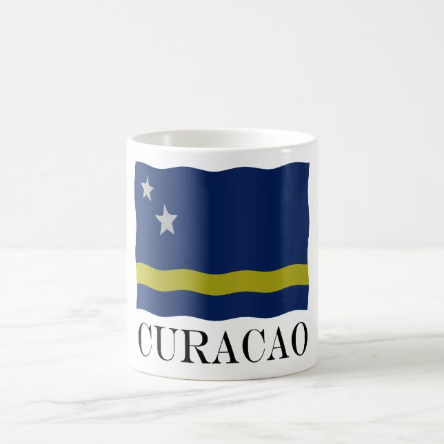 Curacao flag coffee mug (Center)