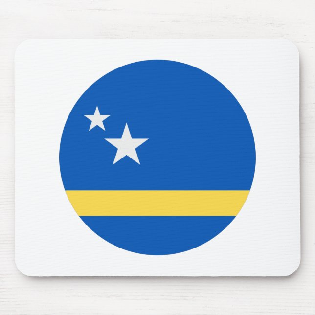 Curacao Flag Mouse Mat (Front)