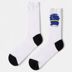 Curaçao flag socks