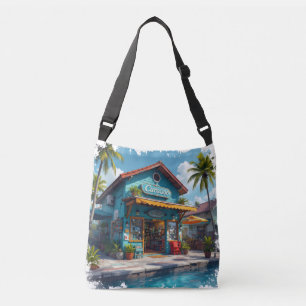 Curacao gift shop crossbody bag