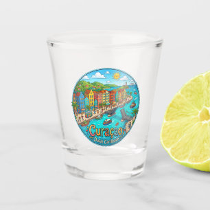 Curaçao Kingdom of the Netherlands Shot Glass