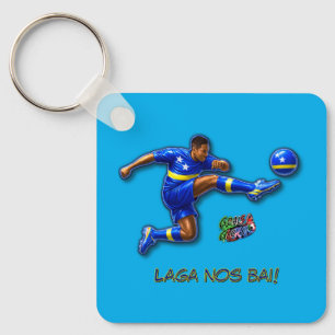 Curacao Let's Go Key Ring