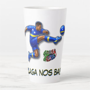 Curacao Let's Go Latte Mug