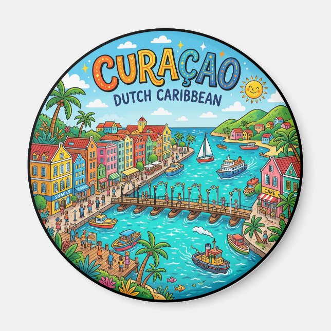 Curaçao Magnet (Front)